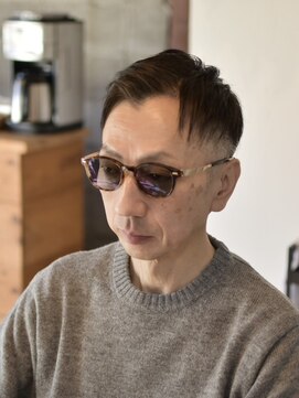 リム メンズヘア(LIM men's hair) 渋髪7:3風アップバング【メンズカット/メンズヘア】