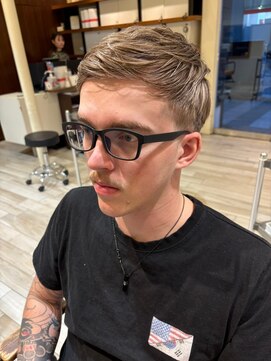 クラップス 横須賀中央店(CLAPS) 横須賀メンズベリーショート刈り上げフェードツーブロック50代