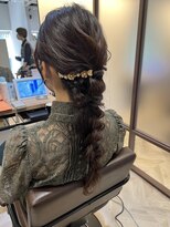 ふわふわ編み下ろしスタイル☆AMU