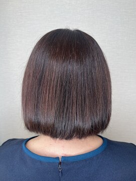 松本平太郎美容室 国立店 前下がりボブ