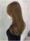 美髪ロング韓国ヘア顔周りレイヤー_ba501581