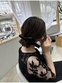 シニヨンスタイル