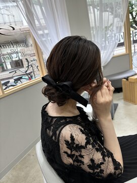 サンクチュアリ ウィズエデン 京橋店(Sanctuary with eden) シニヨンスタイル