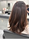 ★レイヤーカット イメチェン 美髪 ホワイトブロンド