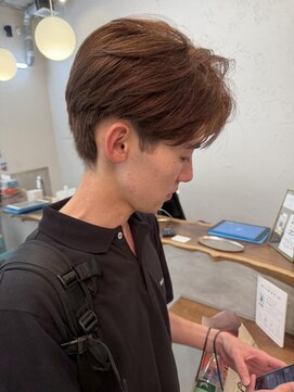 ロミー 本厚木(ROMMY.) 白髪染めOK◎ハンサムショート前下がりマッシュ