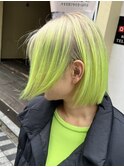 ハイライトカラーミルクティーベージュレイヤーカット