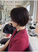 【30代・40代奈良】まとまり艶ショートボブ/髪質改善／うるは