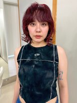 ナービス(NARVIS)&nbsp;デザインカット/パーマ/ローズブラウン