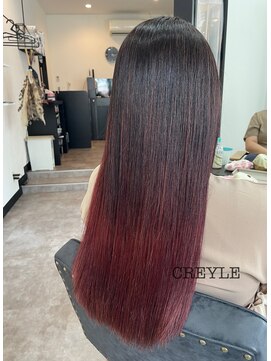 クレイル(CREYLE) グラデーションカラーピンク