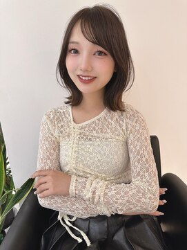 リリット(ReLit) くすみベージュマロンベージュホワイトブロンド細めハイライト