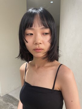 ルノ(RUNO) ショート・ボブレイヤー/レイヤーカット/顔周りレイヤー/20代