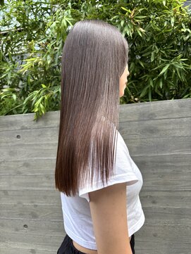 キニ(KINI) 【髪質改善】ナチュラル柔らかストレートスタイル