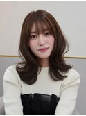 【yuuka】レイヤーカット　ミディアム　名古屋美容室