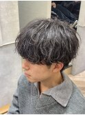 三重桑名アイロンで作る無造作マッシュ