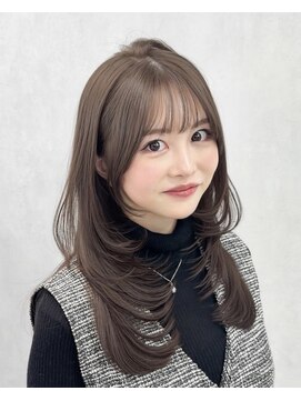 バレット 福岡天神(VALETTE) 似合わせ大人上品なミディアムレイヤーカット/福岡/天神/大名