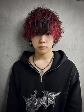 ネハス ナガオカ(nehus.nagaoka) xメンズブリーチ/ホワイトグレージュ/レイヤーカット