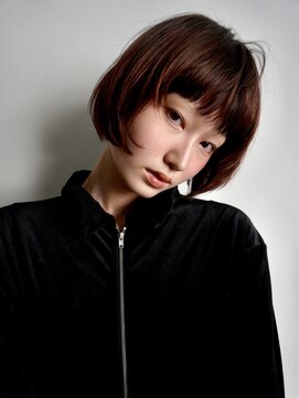 シティ 薬院(SITY.) マッシュボブ ボブ ボブレイヤー ブリーチなしダブルカラー