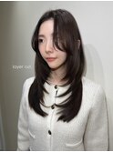 韓国っぽ美人見え◎上質な艶のあるレイヤーカット【梅田】