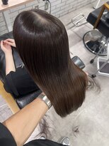 モク(mok) 艶髪チョコレートブラウン