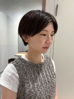 モンルル プル(mon loulou + plus)&nbsp;ショートカット、耳掛けショート、ハンサムショート