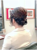 お呼ばれヘアアレンジ