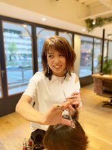 パプス ド コワフュール 甲南山手店(Pap's de coiffeur) 森脇 万樹