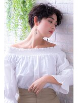 ソア 武蔵小杉(SOAR)&nbsp;毛先パーマネオウルフ小顔外ハネボブアッシュブラウン