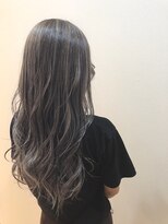 アールヘア(ar hair) ハイライト☆ブルーホワイト