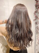 アナザーワールド(ANOTHER WORLD)&nbsp;ハイライト　グレージュ　ロング　《高橋一也》