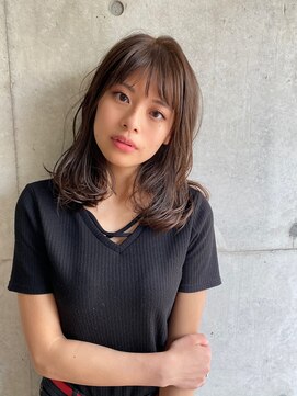 グロウ ヘアデザイン(grow) 【MIE】肩下ミディアムレイヤー