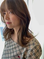 シェノン 武庫之荘(CHAINON)&nbsp;髪質改善/グレージュカラー/黒髪/ココアベージュ/ボブウルフ