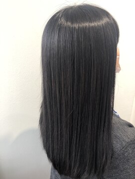 トップヘアー 本店(TOP HAIR) ワンレンロングスタイル/30代40代50代/倉敷