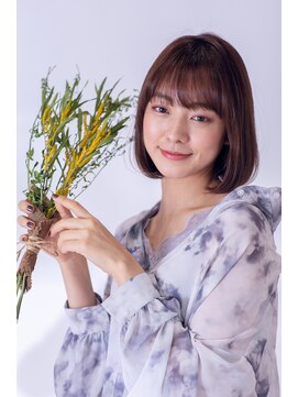 ブリング バイ スノードロップ 吉祥寺(BRING by Snowdrop) 前髪/マチルダボブ/ピンクベージュ/インナーグレージュ/吉祥寺