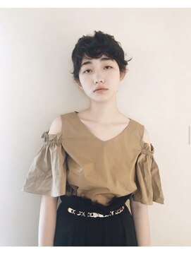 モカゲ(MOKAGE) ショートパーマ