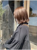 切りっぱなしボブ