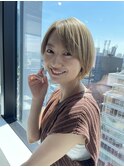 ナチュラルショートボブ