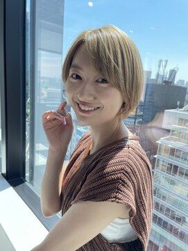 ヘアーアンドメイク エクリ 不動前店(Hair&Make equri) ナチュラルショートボブ
