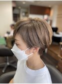 30代ショートボブ