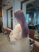 ブロック ジャポン(bloc japon) lavender color × straight long