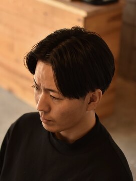 リム メンズヘア(LIM men's hair) リバースセンターパート【メンズカット/メンズヘア】