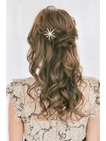 ヘアメイクサロン シャルメ(Hair Make Salon CHARMER) 結婚式にもオススメ！ハーフアップスタイル！