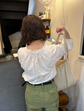 ポーズ(PAUSE) 大阪 梅田 ボブパーマ