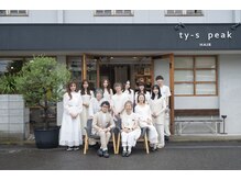 ティーズピーク(ty s peak)の雰囲気（スタッフみんな家族のようなアットホ-ムなサロンです。）