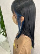 アース 浜松志都呂店(HAIR&MAKE EARTH) インナー☆ネイビーブルー