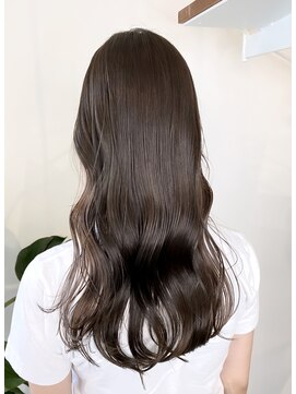 ピークスヘア(peaks hair) インナーカラー☆インナーグレージュアッシュベージュ前髪