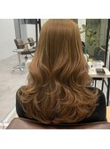 まなstyleレイヤーカットのお色気ヘア 20代30代40代 お顔まわり