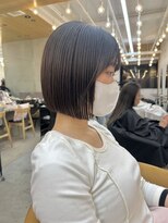ロンドアジュール 横浜(Lond azur)&nbsp;横浜顎ラインボブ！横浜ミニボブ！アッシュグレー！