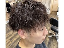 グラーヴ(GRAVE)の雰囲気（人気のメンズパーマ、カラー大歓迎♪）