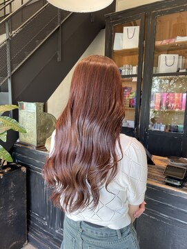 ヘアサロン エン(hair salon en.) ライラックピンク