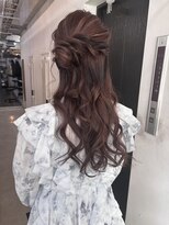 ジゼル 博多(GiseL)&nbsp;【杏実】サイドハーフアップ　ヘアセット